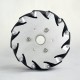 Mecanum Omni Directional Wheel Left-127mm Aluminium 